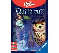 Ravensburger - Qui l'a vu ? - Jeu d'enquête coopératif - Jeu de réflexion Famille - Format de boîte Compact - 2 à 4 Joueurs dès 6 Ans - Mixte - 22327 - Version française