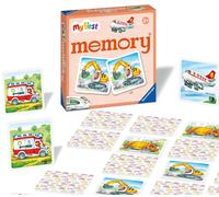 Ravensburger-Ravensburger-20877-Véhicules My First Memory-Jeu De Mémorisation Et De Recherche Avec Cartes D Image Extra Larges Pour Les Enfants Partir De 2 Ans 20878
