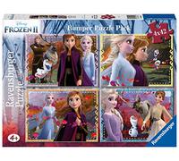 Ravensburger - Reine des Neiges 2 Puzzle 4x42 Bumper Pack, 05023