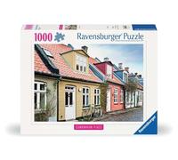 Ravensburger 12000113 Scandinavian Places 12000113 Maisons à Aarhus, Danemark Puzzle 1000 pièces pour Adultes et Enfants à partir de 14 Ans