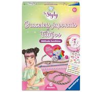 Ravensburger - So Styly - Bracelets Kumihimo et Tattoos - Tatouages éphémères - Création Bijoux - Bracelets - Dès 6 Ans - 25861
