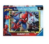 Ravensburger Puzzle Spiderman Collection Giant Sol 60 pièces géantes 70 x 50 cm, Idée cadeau 4 ans