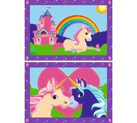 Ravensburger Spieleverlag Bunte Einhornwelt Malen nach Zahlen Junior