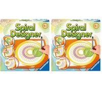 Ravensburger - Spiral Designer Classic - Dessin - Spiral - Apprendre à Dessiner - Feutres de Couleur Inclus - Activité créative - Dès 6 Ans - 29774 - Version française (Lot de 2)