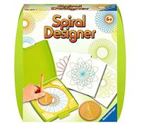 Ravensburger - Spiral Designer Vert - Format voyage - Dessin - Spiral - Apprendre à dessiner - Feutre de couleur inclus - Activité créative - Dès 6 ans - 29709 - Version française