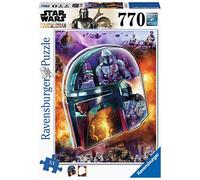 Ravensburger Star Wars Le Mandalorien : Puzzle de 770 pièces Grand Format pour Adultes - 16917 - Chaque pièce est Unique, la Technologie Softclick Signifie Que Les pièces s'emboîtent Parfaitement