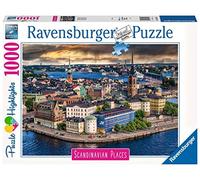 Ravensburger Stockholma 16742 5 Puzzle Suède, 1000 pièces, Multicolore