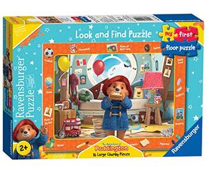 Ravensburger The Adventures of Paddington Gifts - Puzzle Mon Premier étage - Puzzle de 16 pièces pour Enfants - Jouets éducatifs pour Tout-Petits à partir de 24 Mois (2 Ans)