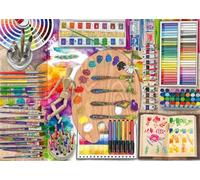 Ravensburger The Artist's Palette Puzzle grand format de 500 pièces pour adultes - 17535 - Chaque pièce est unique, la technologie Softclick signifie que les pièces s'emboîtent parfaitement