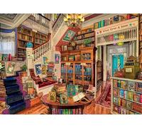 Ravensburger The Fantasy Bookshop Puzzle de 1000 pièces pour Adultes et Enfants à partir de 12 Ans, 12000323, Multicolore, Taille Unique