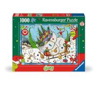 Ravensburger The Grinch Puzzle de Noël de 1000 pièces pour Adultes et Enfants à partir de 12 Ans