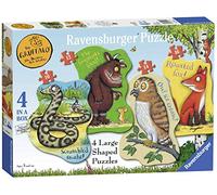 Ravensburger The Gruffalo Lot de 4 Grands Puzzles (10, 12, 14, 16 pièces) pour Enfants à partir de 3 Ans - Jouets éducatifs pour Tout-Petits