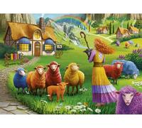 Ravensburger The Happy Sheep Yarn Shop - Puzzle de 1000 pièces pour Adultes - 12000414 - Outil fabriqué à la Main, fabriqué en Allemagne, Chaque pièce s'assemble Parfaitement