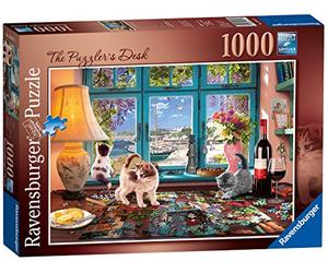 Ravensburger The Puzzler's Desk Puzzle de 1000 pièces pour Adultes et Enfants à partir de 12 Ans