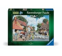 Ravensburger The Village Farrier Puzzle de 1000 pièces - Scène de campagne Trevor Mitchell, Vie de village - Puzzle nostalgique pour adultes et familles