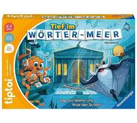 Ravensburger tiptoi 00103 Deep in The Wörter-Meer, Jeu pour Enfants de 5 à 7 Ans, pour 1 à 4 Joueurs
