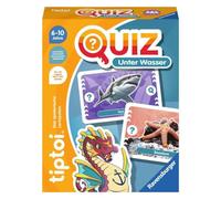 Ravensburger tiptoi 00192 Quiz sous l'eau Jeu de Quiz pour Enfants à partir de 6 Ans 1 à 4 Joueurs