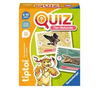 Ravensburger tiptoi - 00194 - Quiz - Jeu de Quiz - Records d'animaux - pour Enfants à partir de 6 Ans - pour 1 à 4 Joueurs