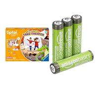 Ravensburger tiptoi Active Théâtre Danse [DE], & Piles AAA Rechargeables Amazon Basics 4 pcs, 850mAh