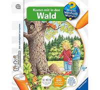 Ravensburger tiptoi Band 08 Jeu en langue allemande « Komm mit in den Wald » À utiliser avec lecteur tiptoi