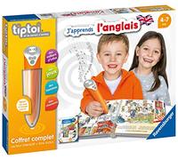 tiptoi - Coffret complet lecteur interactif + Livre J'apprends l'anglais Jaune Ravensburger Jaune Taille unique