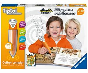 Ravensburger - tiptoi® - Coffret Complet Lecteur interactif + Livre l'Egypte et Ses pharaons