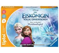 Ravensburger tiptoi - Jeu Disney La Reine des Neiges - Jeu de La Reine des Neiges - Complètement Unverfrozen : The Twisted Race Game - Un Quiz Magique à partir de 4 Ans