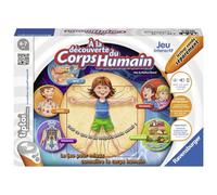 Ravensburger - tiptoi®- Jeu interactif - A la découverte du corps humain - Jeu éducatif électronique, sans écran - A partir de 4 ans - version française - 00 834