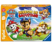 Ravensburger - tiptoi® - Jeu interactif - La Pat Patrouille Mission de Sauvetage - Jeu éducatif électronique, sans écran - A partir de 4 Ans - Version française - 00000241