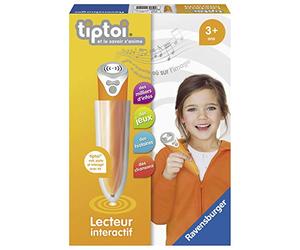Ravensburger - tiptoi®- Lecteur interactif - Jeu éducatif électronique, sans écran - A partir de 3 Ans - Version française - Histoires, Sons, Jeux et musiques - 00 040