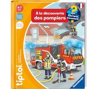 Ravensburger – Livre interactif tiptoi® À la découverte des pompiers – Sans écran – 4 ans