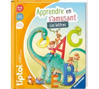 Ravensburger - tiptoi® - Livre interactif - Apprendre en s'amusant : les lettres- Jeu éducatif électronique, sans écran - A partir de 4 ans - version française - 13099050