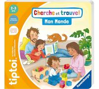 Ravensburger - tiptoi® - Livre interactif - Cherche et trouve - Mon Monde - Jeu éducatif électronique, sans écran - A partir de 2 ans - version française - 13099008