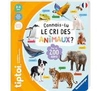 Ravensburger - tiptoi® - Livre interactif - Connais-tu le cri des animaux ? - Jeu éducatif électronique, sans écran - A partir de 3 ans - version française - 13099074