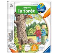 Ravensburger - tiptoi® - Livre interactif - Je découvre la forêt - Jeu éducatif électronique, sans écran - A partir de 4 ans - version française - 13099005