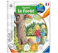 Ravensburger Livre interactif tiptoi® Je découvre la forêt – éducatif sans écran dès 4 ans