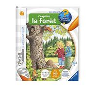 Ravensburger - tiptoi®- Livre interactif - J'explore la forêt - Jeu éducatif électronique, sans écran - A partir de 4 ans - version française - 00 593