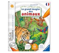tiptoi®, Livre interactif, Le grand imagier des animaux, 4 ans, 13099000, Ravensburger
