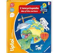 Ravensburger Jeu éducatif tiptoi® L'encyclopédie des p'tits curieux - Sans écran 4+