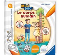 Ravensburger - tiptoi®- Livre interactif - Mini Doc' Le corps humain - Jeu éducatif électronique, sans écran - A partir de 4 ans - Version française - 13 099 019