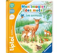 Ravensburger - tiptoi® - Livre interactif - Mon imagier des mots - Les animaux - Jeu éducatif électronique, sans écran - A partir de 3 ans - version française - 13099010
