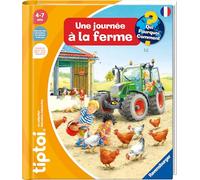 Ravensburger – tiptoi® Livre interactif Une journée à la ferme – Sans écran – À partir de 4 ans