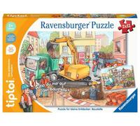 Ravensburger Tiptoi Puzzle 00137 Puzzle pour Petits explorateurs : Chantier de Construction, Puzzle pour Enfants à partir de 3 Ans, 1 Joueur