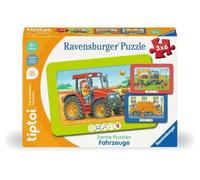 Ravensburger tiptoi Puzzle 00227-3 erste Puzzles: Fahrzeuge, niedliche Rahmenpuzzles für Kinder AB 2 Jahren