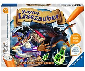 Ravensburger tiptoi Spiel 00511 Magors Lecture Magors - Jeu éducatif à partir de 5 Ans, Sons - Lettres - Mots : en Trois Niveaux de difficulté