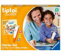 Ravensburger – tiptoi® Starter Set Lecteur + Livre 'Mon Monde' Jeu éducatif sans écran Dès 2 ans