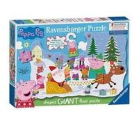 Ravensburger Uk 5534 Peppa Pig Puzzle De Noï¿?L Avec Porte Cintre