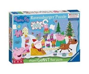 Ravensburger UK 5534 Peppa Pig Puzzle de Noël avec Porte Cintre G