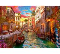Ravensburger Venice Romance Puzzle de 1000 pièces pour adultes - 12000056 - Outil fabriqué à la main, fabriqué en Allemagne, chaque pièce s'assemble parfaitement