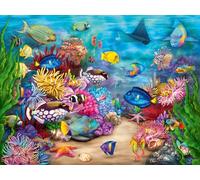 Ravensburger Vie récif tropicale | Puzzle grand format de 750 pièces | Idéal pour les adultes et les enfants | Technologie unique SoftClick durable et anti-éblouissement | Certifié FSC